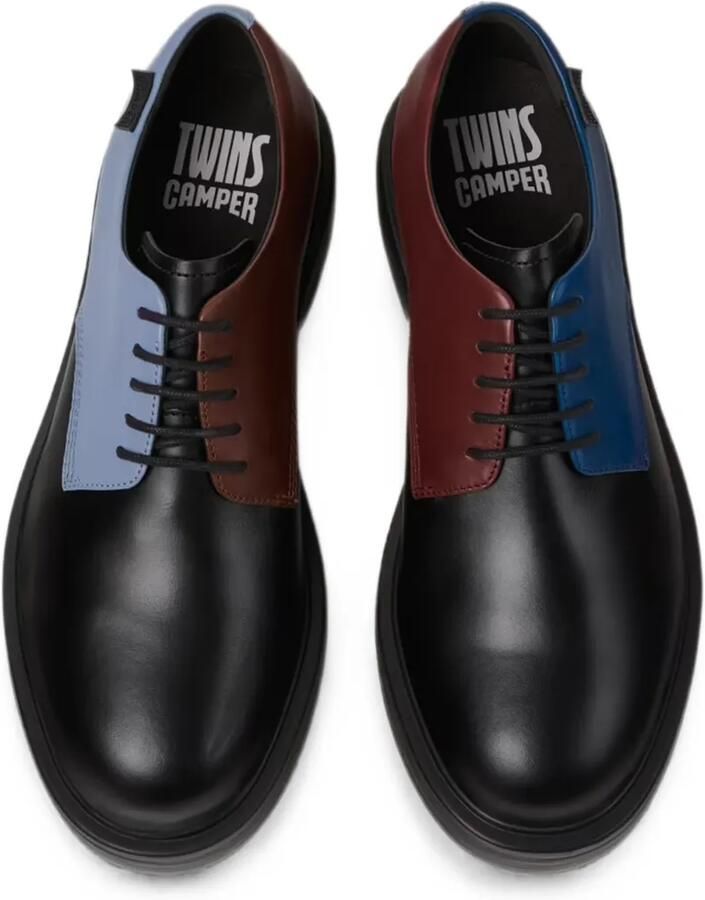 Camper Twins leren derby schoenen Zwart - Foto 3