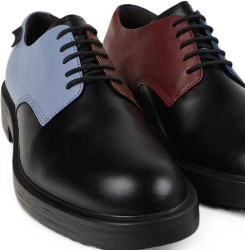 Camper Twins leren derby schoenen Zwart - Foto 2