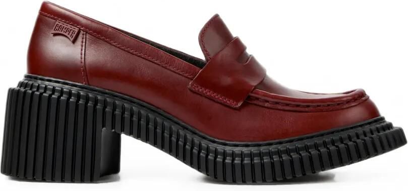 Camper Twins leren loafers Rood