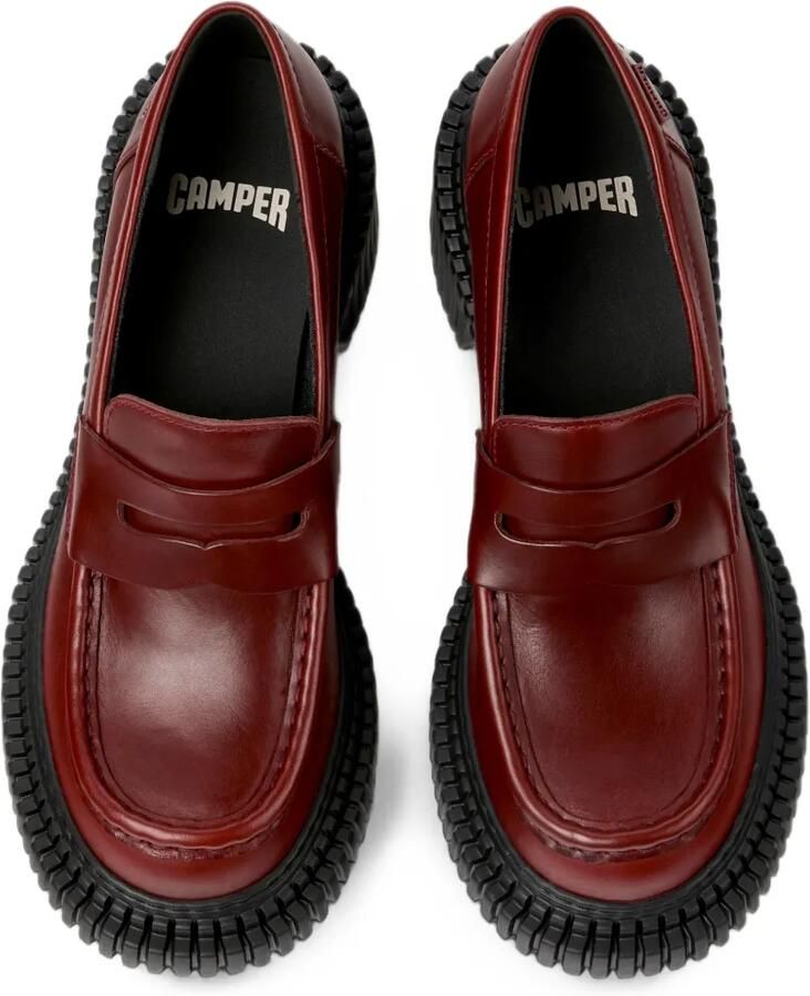 Camper Twins leren loafers Rood - Foto 2