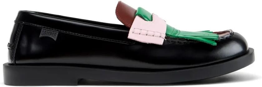 Camper Twins leren loafers Zwart