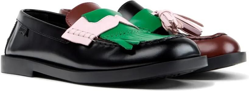 Camper Twins leren loafers Zwart - Foto 4