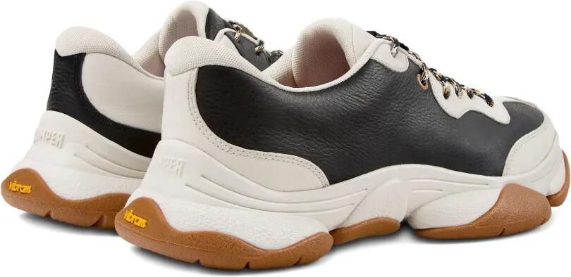 Camper Twins leren sneakers Zwart