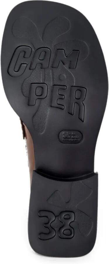 Camper Twins loafers met franje Zwart - Foto 4