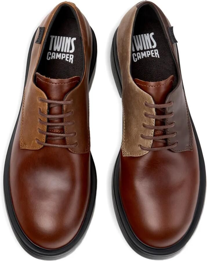 Camper Twins veterschoenen Bruin - Foto 2