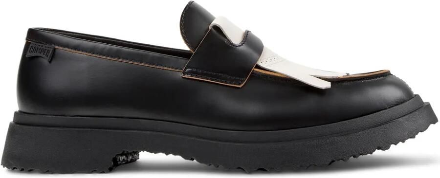 Camper Twins Walden loafers met franje Zwart