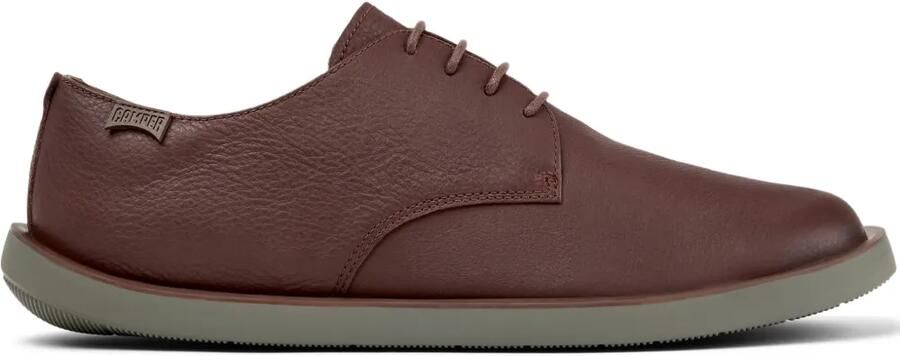 Camper Wagon leren derby schoenen Bruin