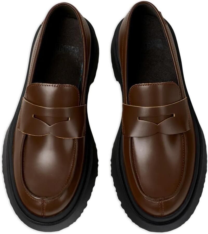 Camper Walden leren loafers Bruin - Foto 2
