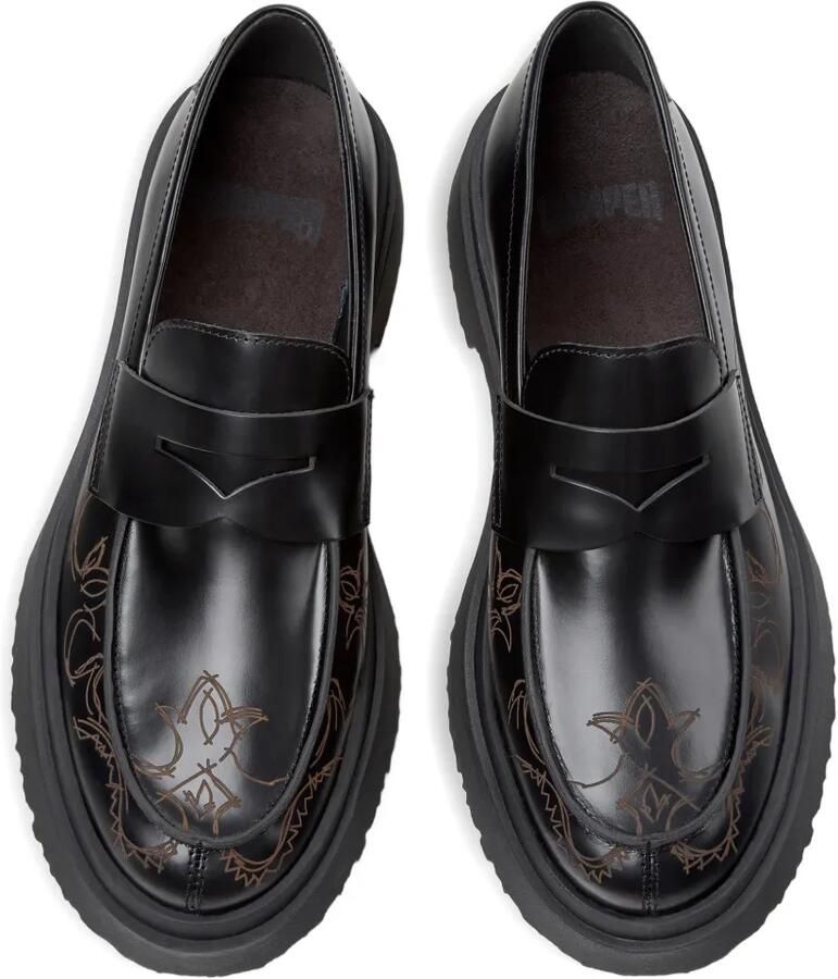 Camper Walden leren loafers Zwart - Foto 2