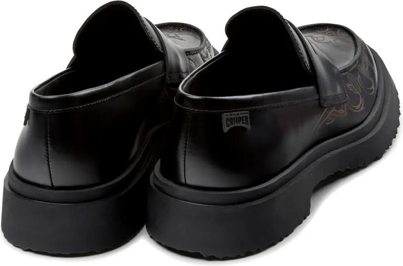 Camper Walden leren loafers Zwart - Foto 3
