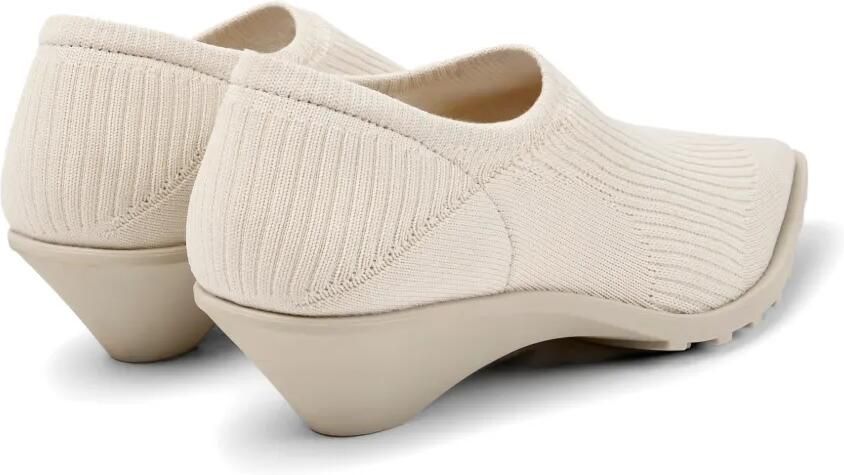Camper x Issey Miyake Anna geribbelde loafers met puntige neus Beige - Foto 3
