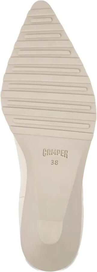 Camper x Issey Miyake Anna geribbelde loafers met puntige neus Beige - Foto 5