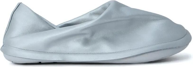 Camper x ISSEY MIYAKE Peu Form leren slippers Zilver