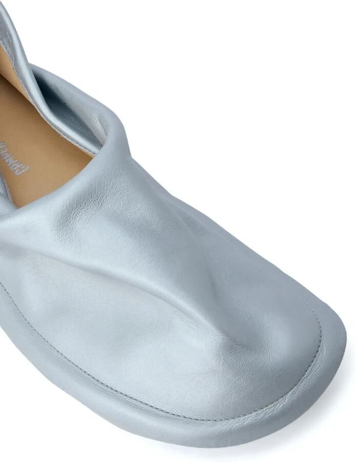 Camper x ISSEY MIYAKE Peu Form leren slippers Zilver - Foto 2