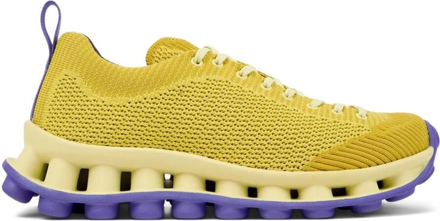 Camper x Sunnei Pelotissima gebreide sneakers Geel