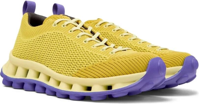 Camper x Sunnei Pelotissima gebreide sneakers Geel - Foto 5