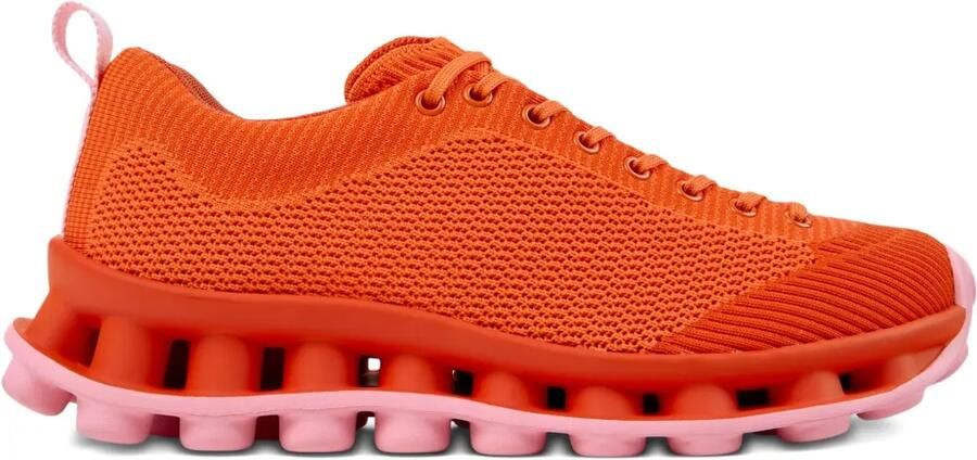 Camper x Sunnei Pelotissima gebreide sneakers Oranje