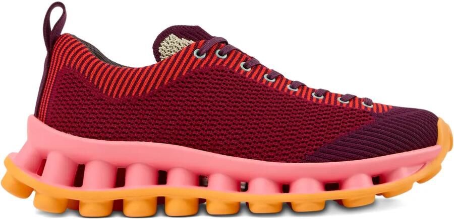 Camper x Sunnei Pelotissima gebreide sneakers Rood