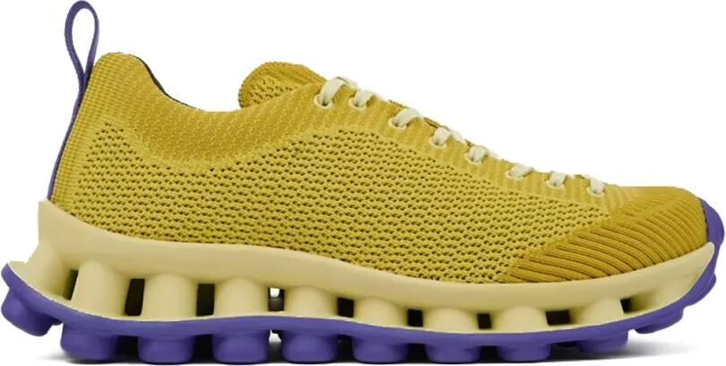 Camper x Sunnei Pelotissima knit sneakers Geel