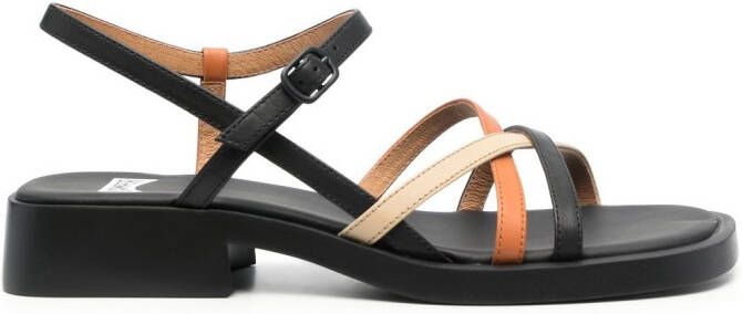 Camper Dana Twins sandalen Zwart