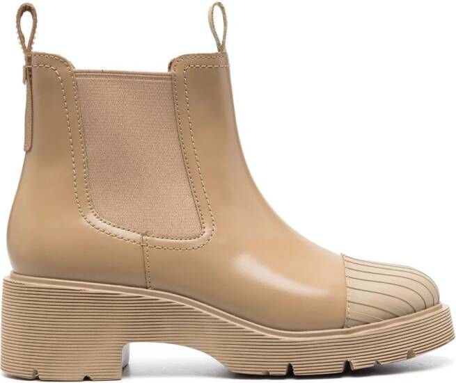 Camper Enkellaarzen Beige