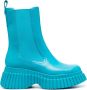 Camper Enkellaarzen met middelhoge hak Blauw - Thumbnail 1