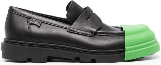Camper Junction leren loafers Zwart