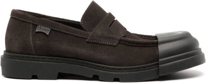 Camper Junction loafers met afneembare neus Bruin