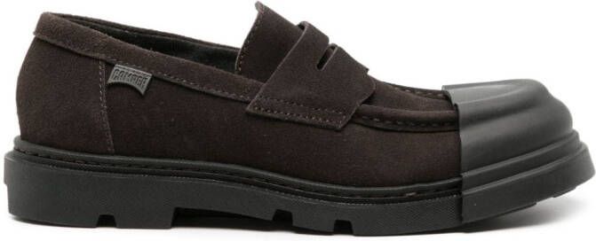 Camper Junction loafers met afneembare neus Bruin