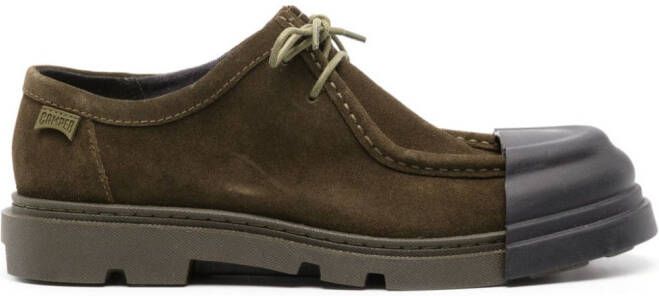 Camper Junction Oxford schoenen met afneembare neus Groen