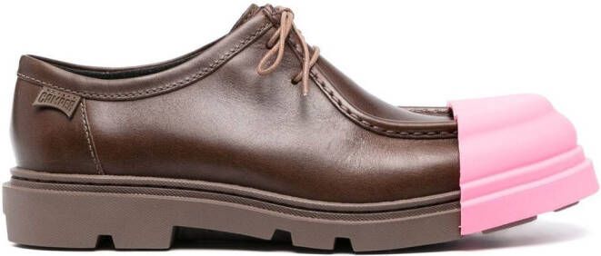 Camper Junction tweekleurige loafers Bruin