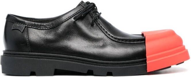 Camper Junction tweekleurige loafers Zwart