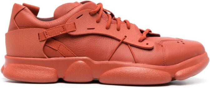 Camper Karst leren sneakers Oranje