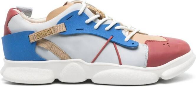 Camper Karst Twist colour-block panelled sneakers Grijs