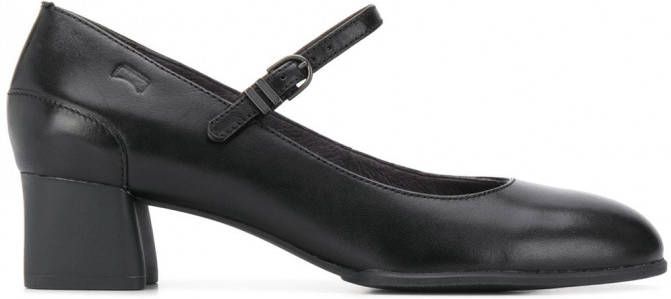 Camper Katie pumps met chunky hak Zwart
