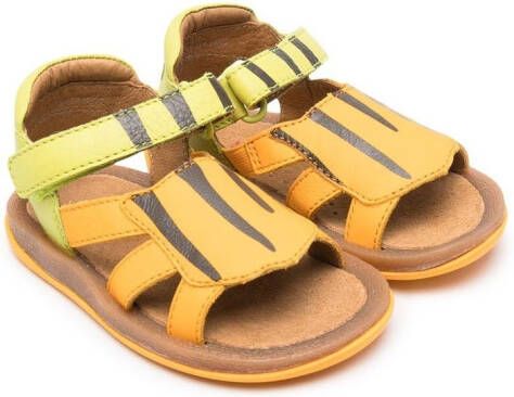 Camper Kids Bicho leren sandalen Oranje