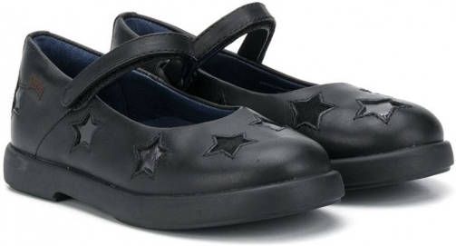 Camper Kids Duet ballerina's met sterpatch Zwart