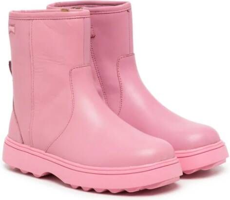 Camper Kids Leren laarzen Roze
