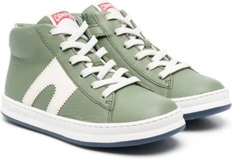 Camper Kids Leren sneakers Groen