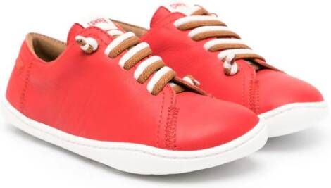 Camper Kids Leren sneakers Rood