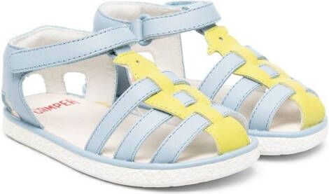 Camper Kids Miko sandalen met klittenband Blauw