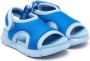 Camper Kids Oruga contrast-trim touch-strap sandals Blauw - Thumbnail 1
