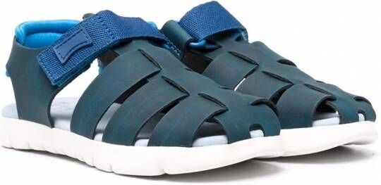 Camper Kids Oruga leren sandalen Blauw