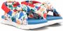 Camper Kids Oruga sandalen met bloe print Wit - Thumbnail 1