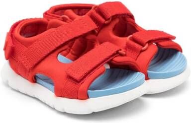 Camper Kids Oruga sandalen met klittenband Rood