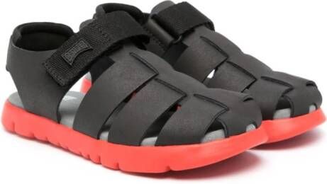 Camper Kids Oruga sandalen met logopatch Zwart