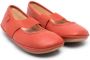 Camper Kids Right leren ballerina's Rood - Thumbnail 1