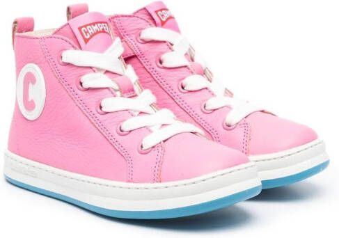 Camper Kids Running Four high-top sneakers Roze