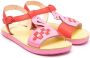 Camper Kids Sandalen met flamingo detail Rood - Thumbnail 1