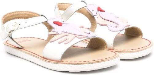 Camper Kids Sandalen met patroon Wit